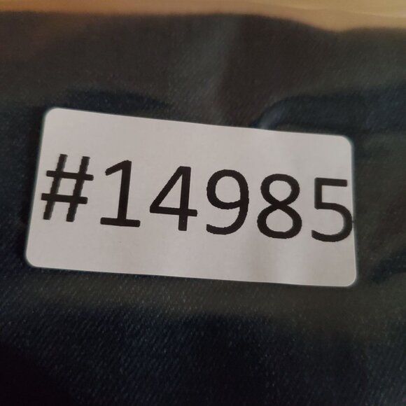 Luxe Denim Jeans Womens Large Petite Blue Skinny Ankle Button Detail Stretch - Picture 11 of 11